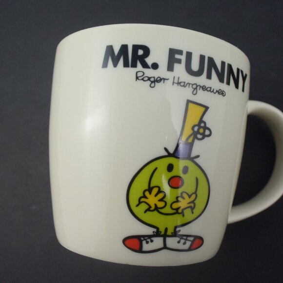 Mr Men "Mr Funny" Mug Cup by Roger Hargreaves - Picture 3 of 8